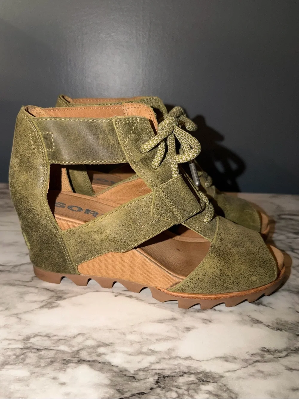 Sorel wedge sandals